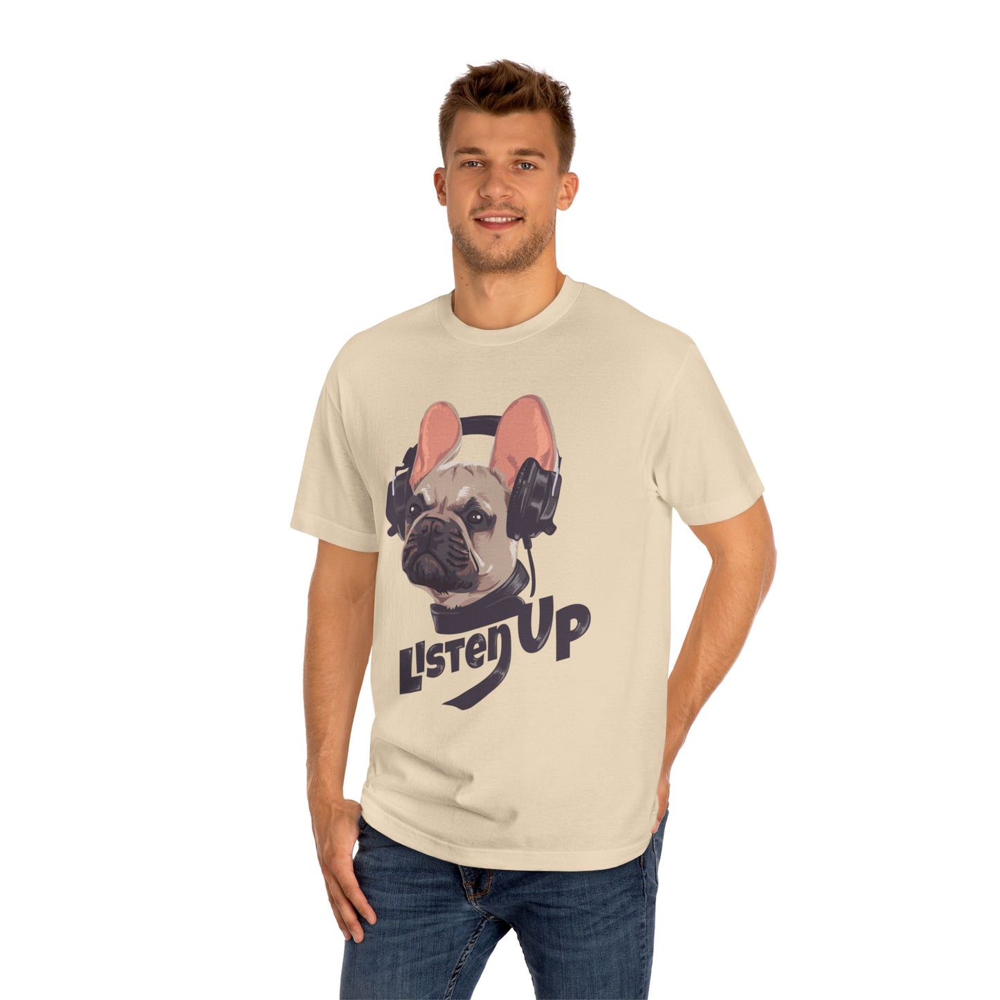 Listen Up Graphic Unisex Classic Tee