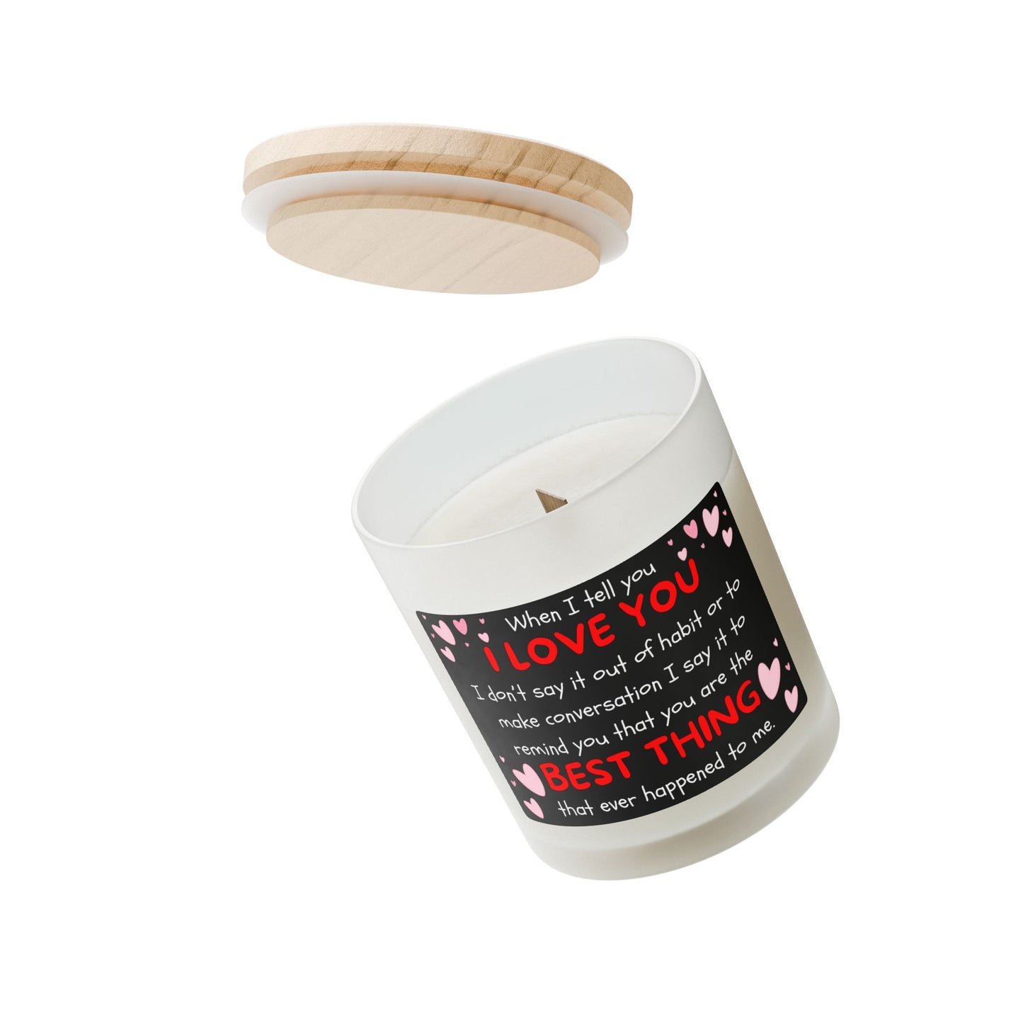 You Are The Best Thing - Frosted Glass Candle, 11oz