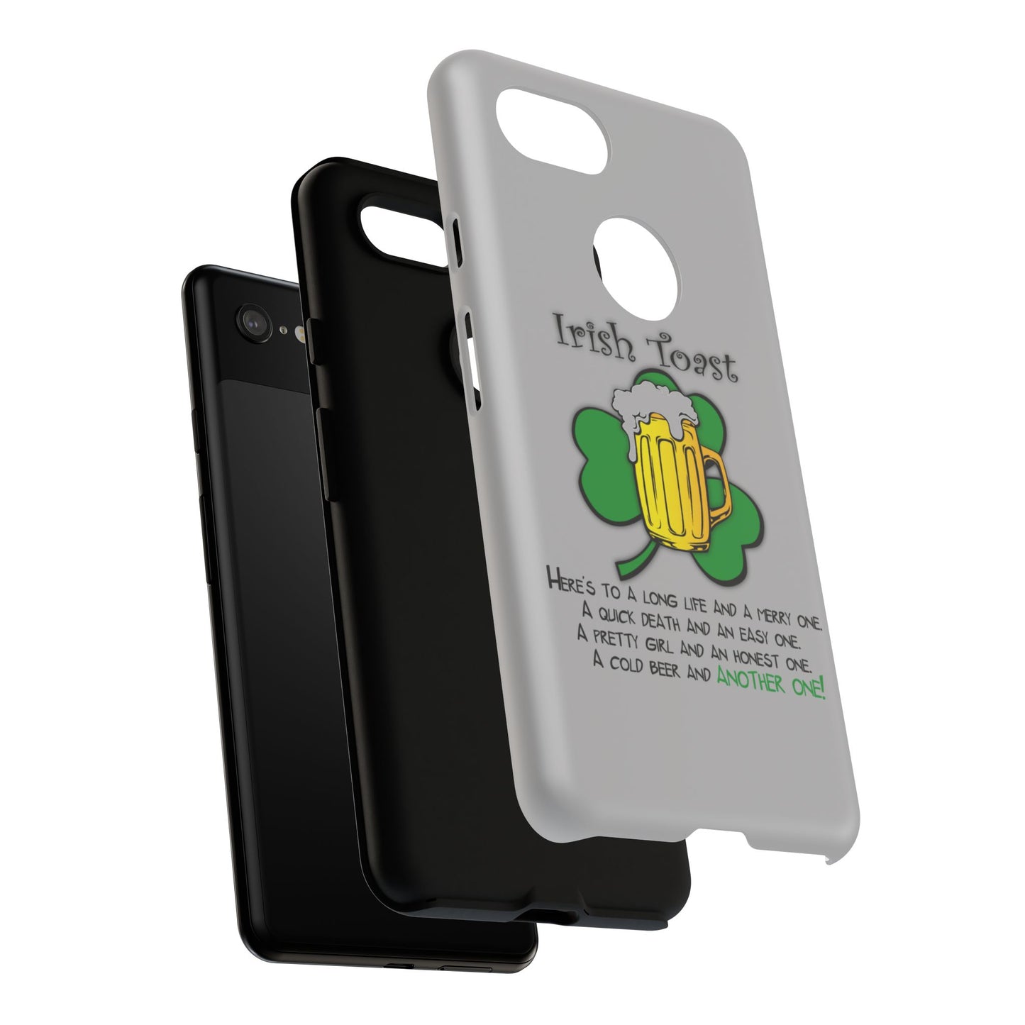 Irish Toast Beer Mug Phone Case - Tough, Fun, St. Patrick's Day Gift