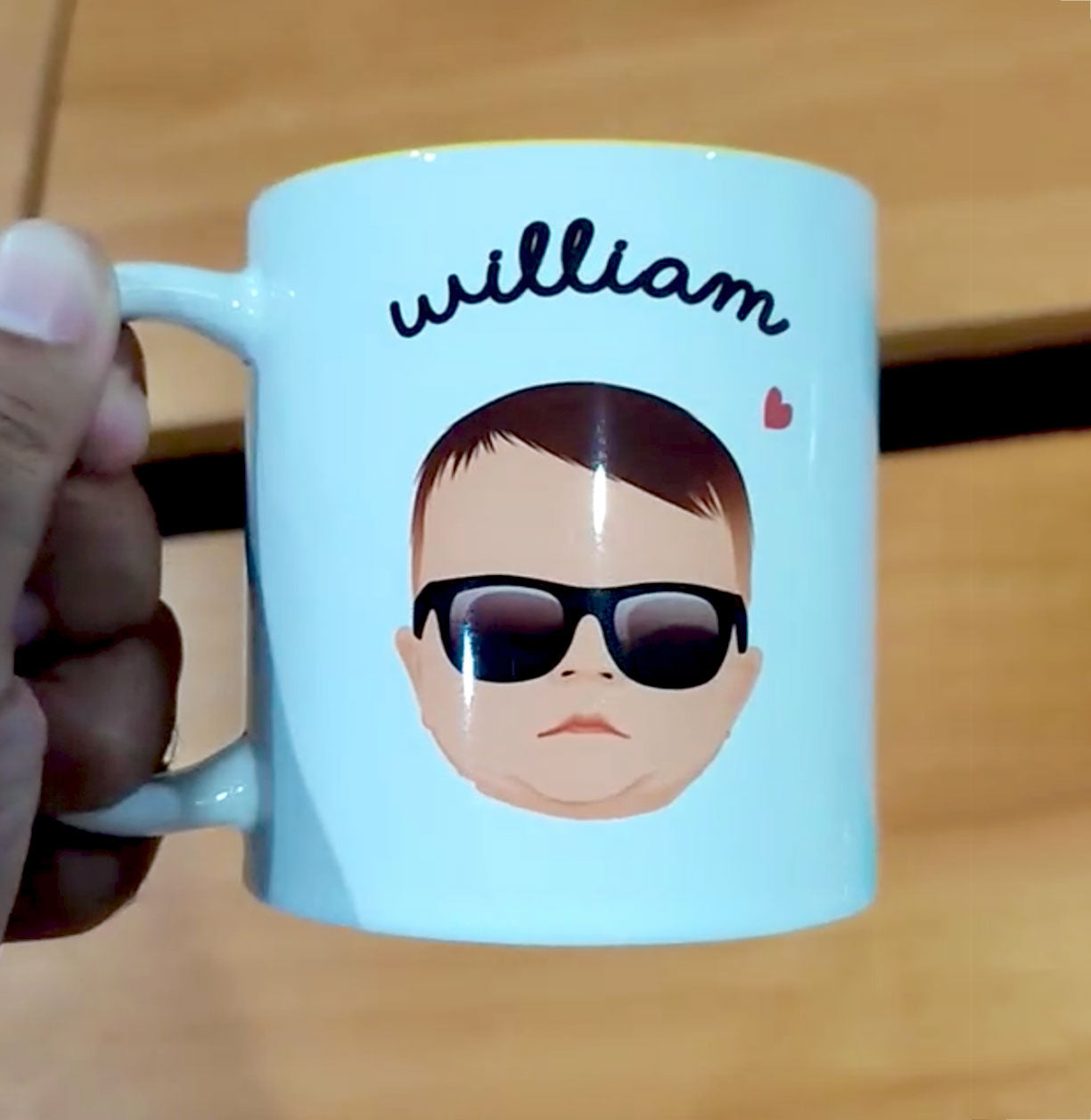 Custom Mug with Kids Face