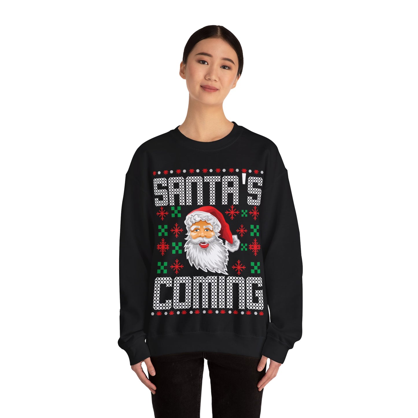 Santa’s Coming Holiday Sweatshirt