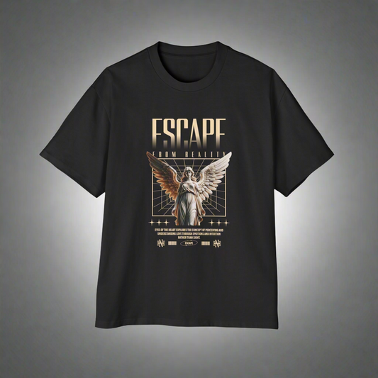 Escape Graphic Men's Heavy Oversized Tee