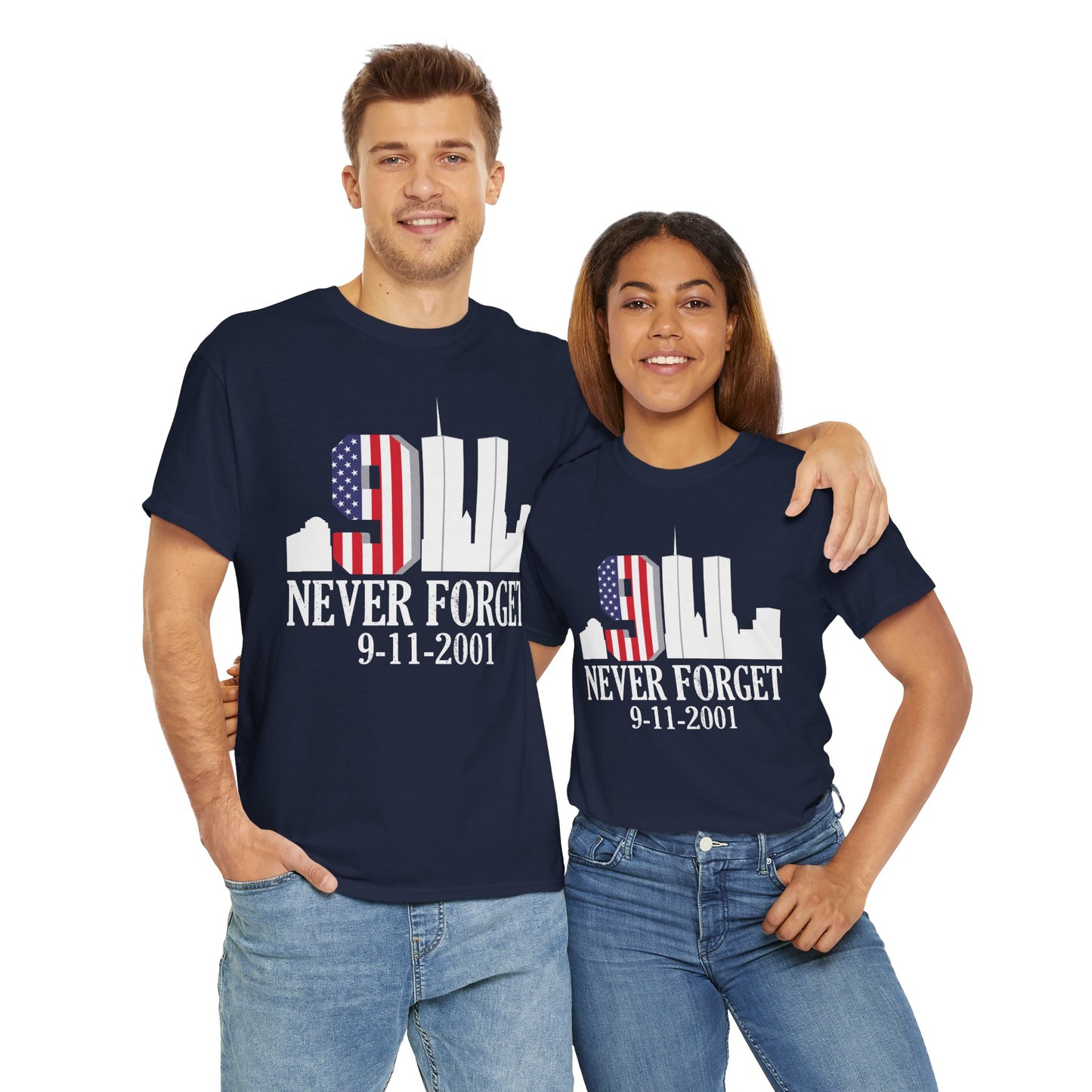 911 Never Forget Unisex Heavy Cotton Tee, Commemorative T-Shirt, September 11th Remembrance, Memorial Day Apparel, Patriot's Day Tee, [...]