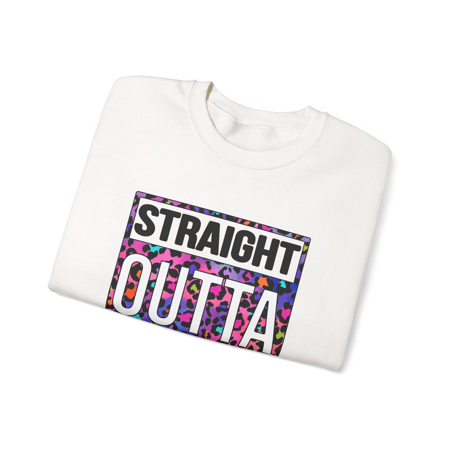 Straight Outta Patience Sweatshirt for Moms | Cozy Unisex Crewneck