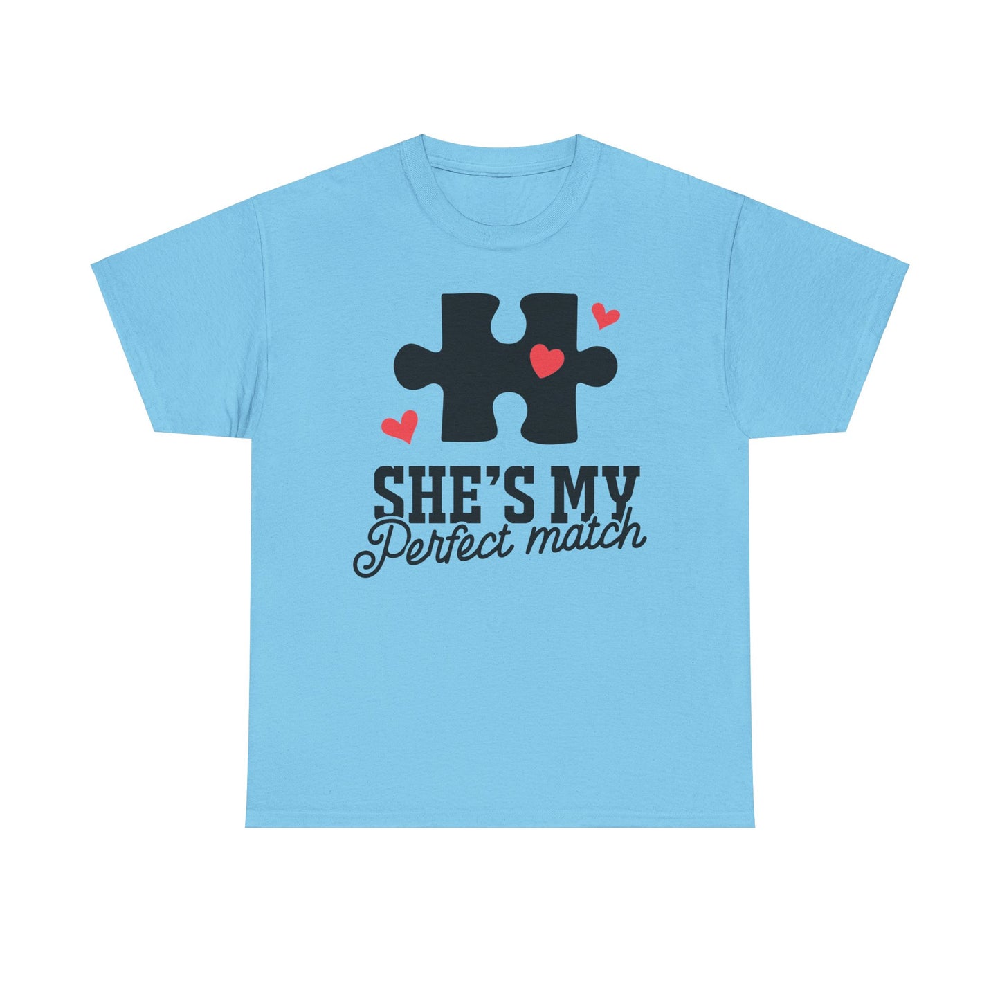 She's My Perfect Match Matching Valentines Day Shirt