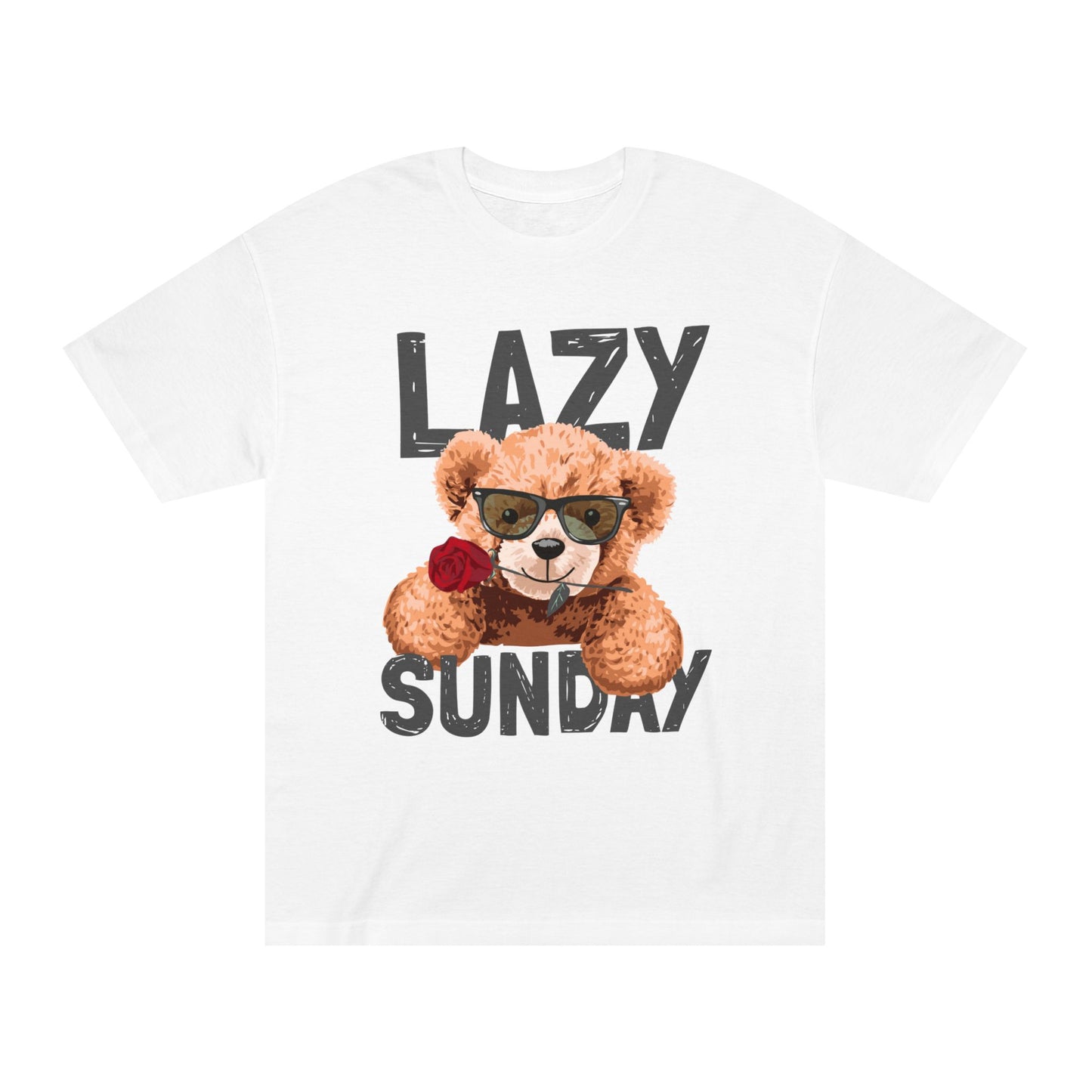 Lazy Sunday Graphic Unisex Classic Tee