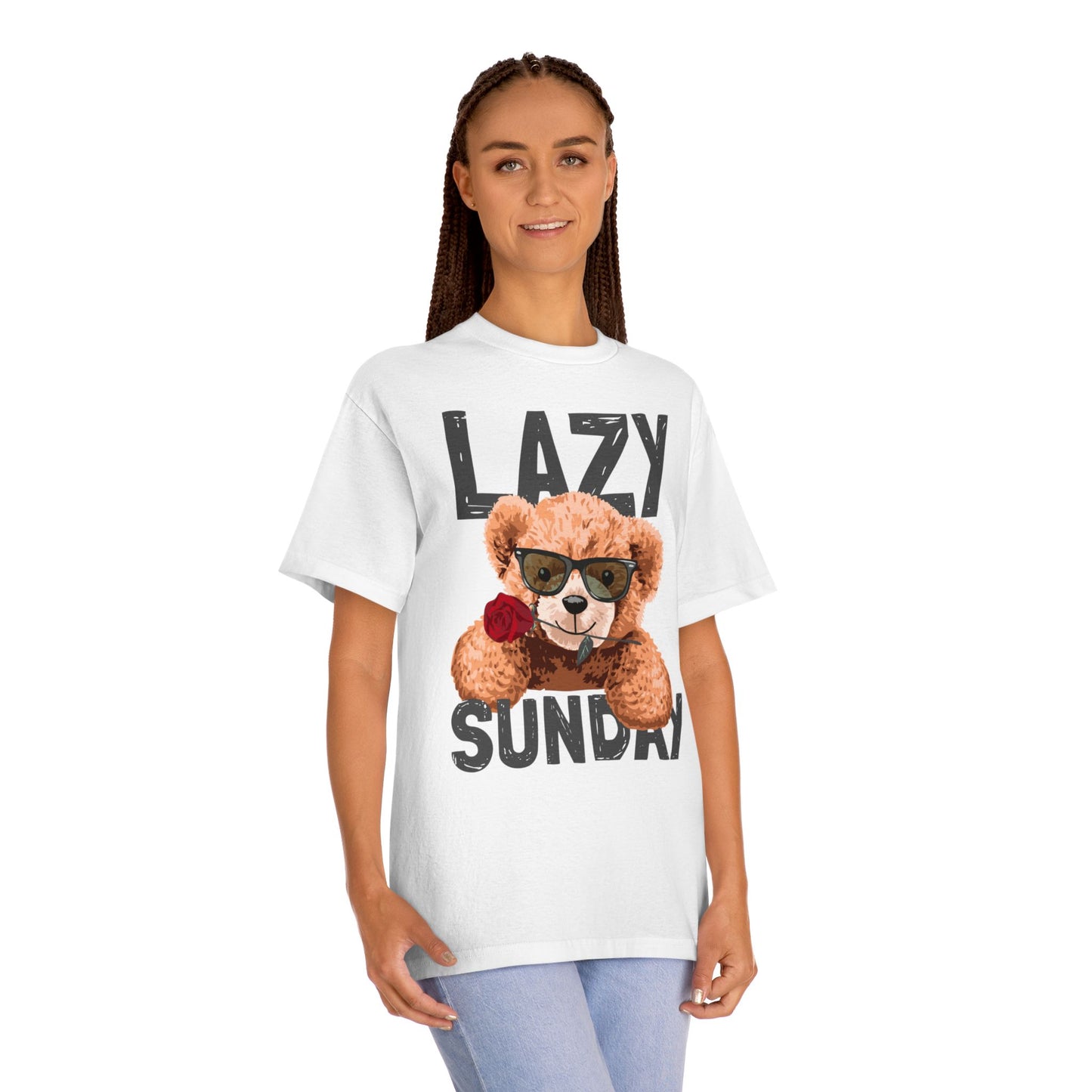 Lazy Sunday Graphic Unisex Classic Tee