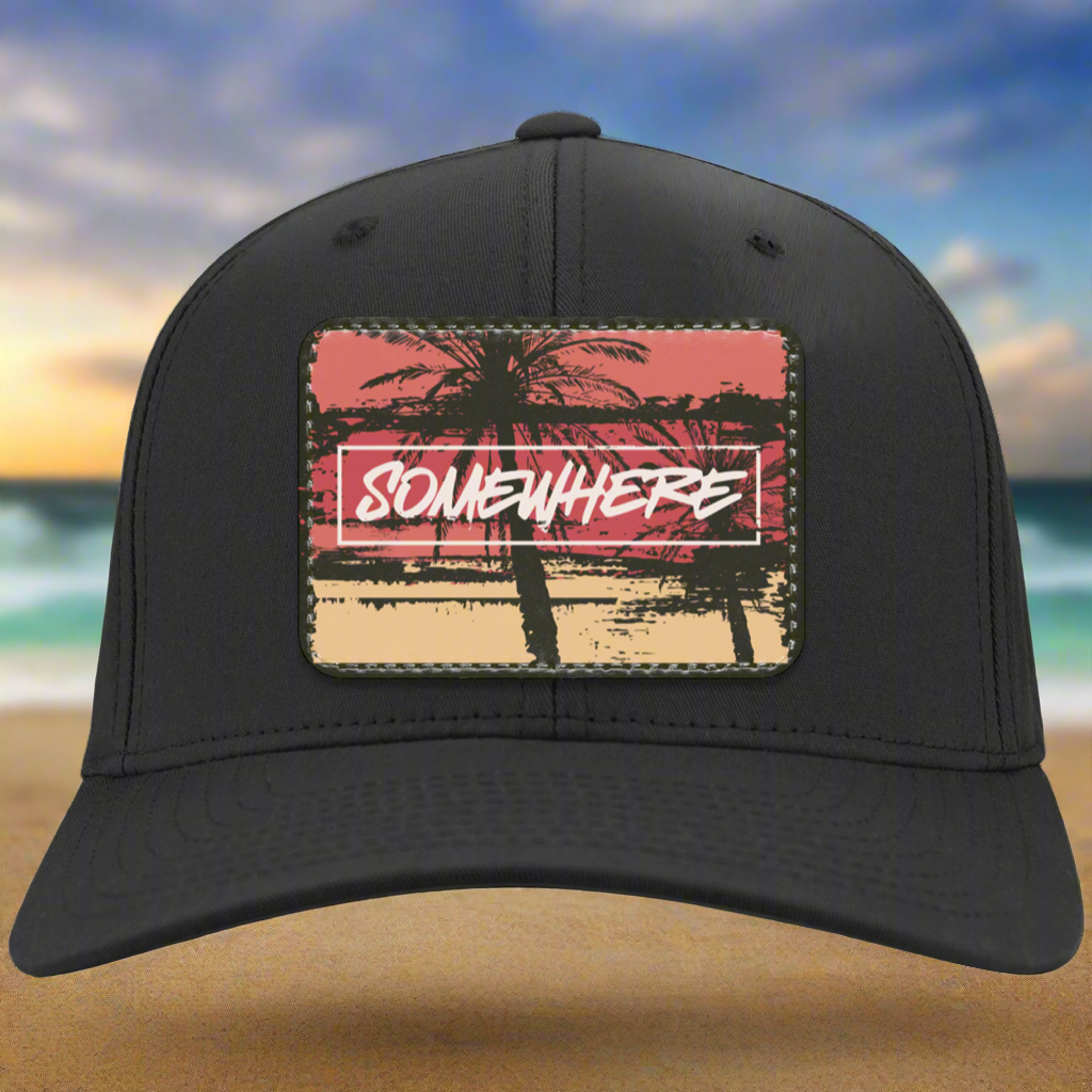 SOMEWHERE Twill Cap - Patch