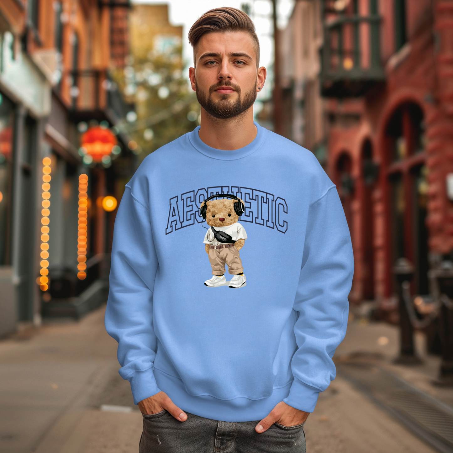 Aesthetic Bear Sweatshirt