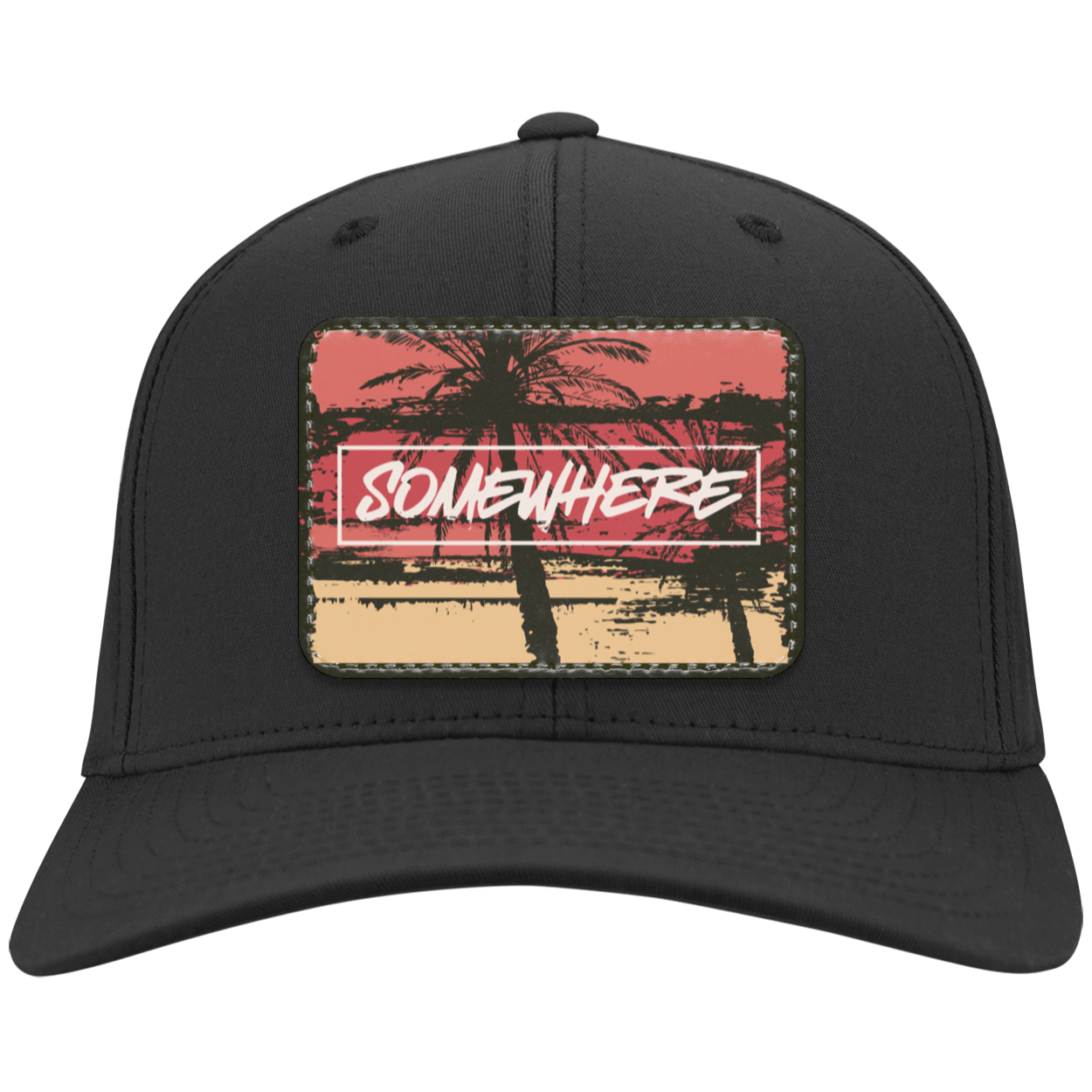 SOMEWHERE Twill Cap - Patch