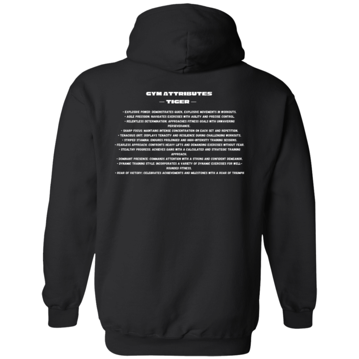 Gym Animal - Beast Mode Tiger Pullover Hoodie