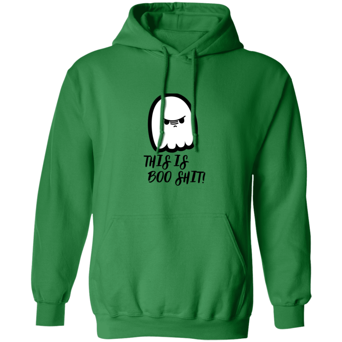 This Is Boo Shit Mad Ghost Funny Cute Pullover Hoodie
