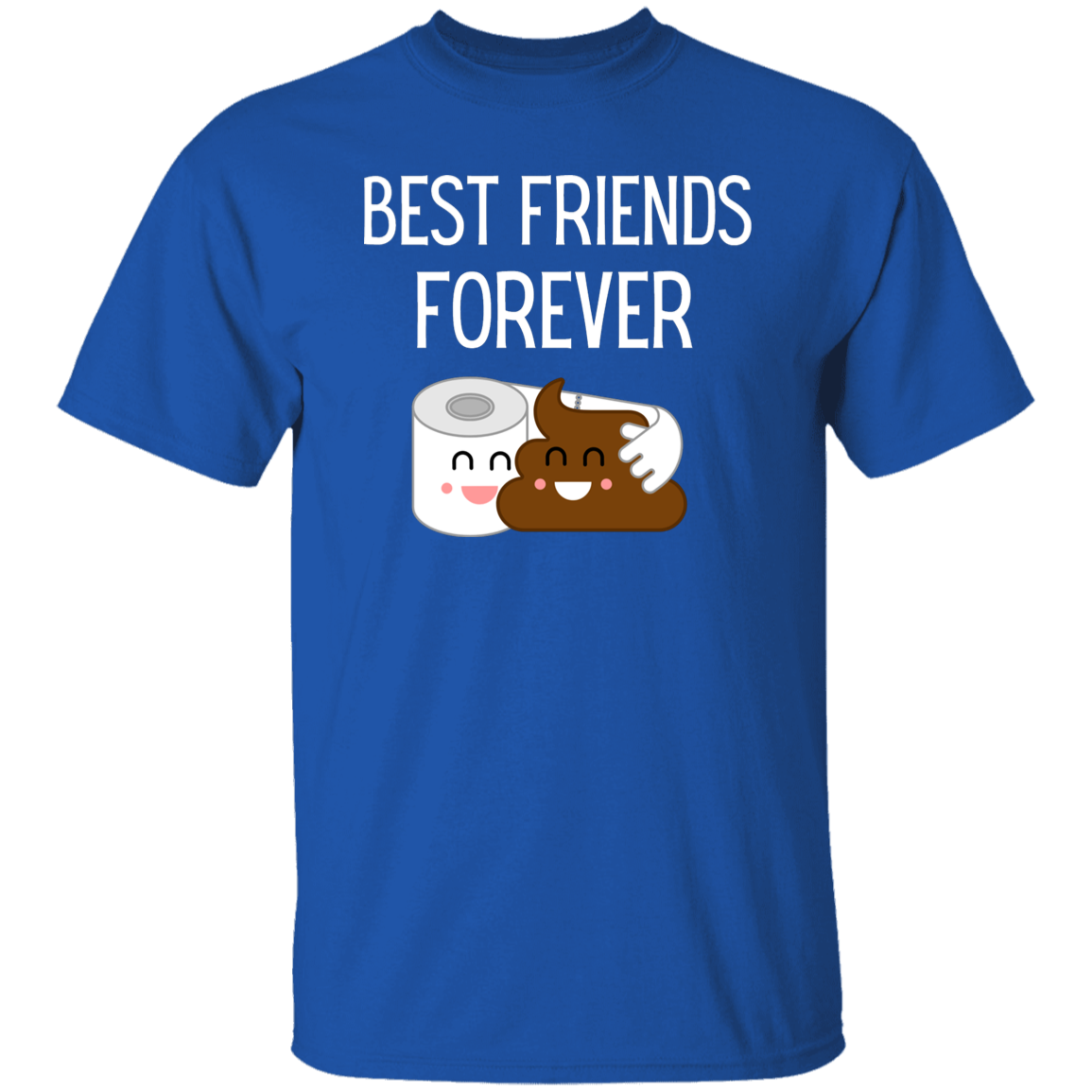 Poo-rific Pals Best Friends Forever Funny T-Shirt