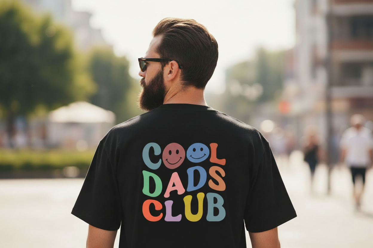Retro Cool Dads Club T-Shirt