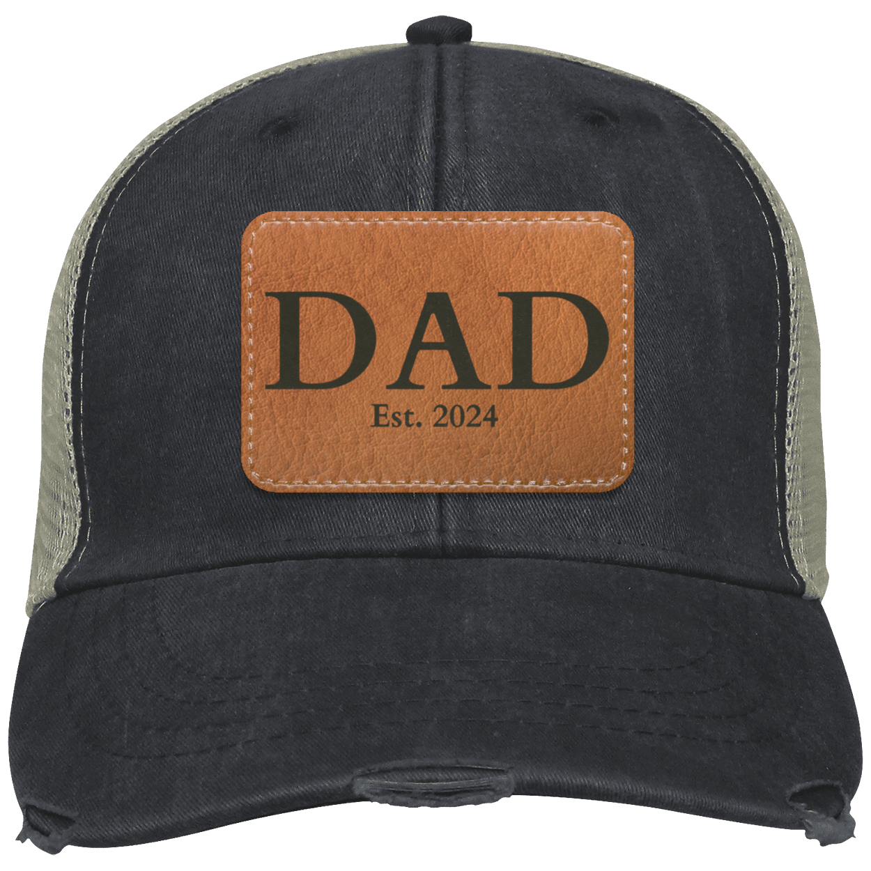 Fatherhood Established Cap - Patch, Father's Day Gift from Son Daughter