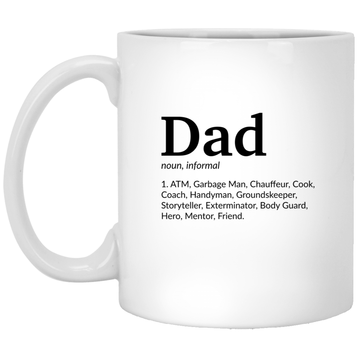 Dad Noun Comfort Mug, Present for Dad, Gift for Dad