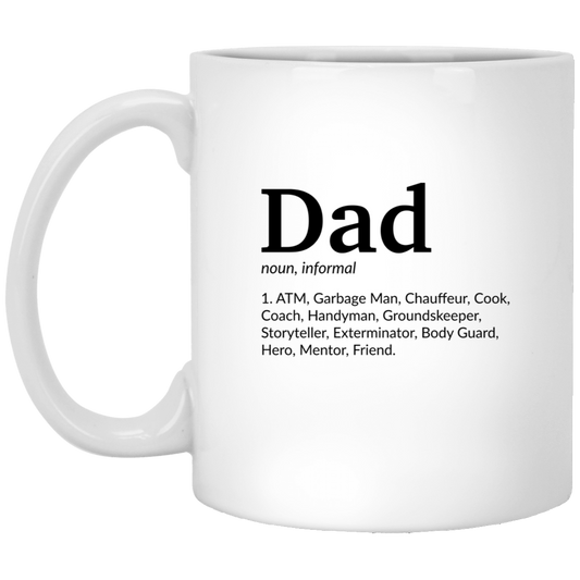 Dad Noun Comfort Mug, Present for Dad, Gift for Dad