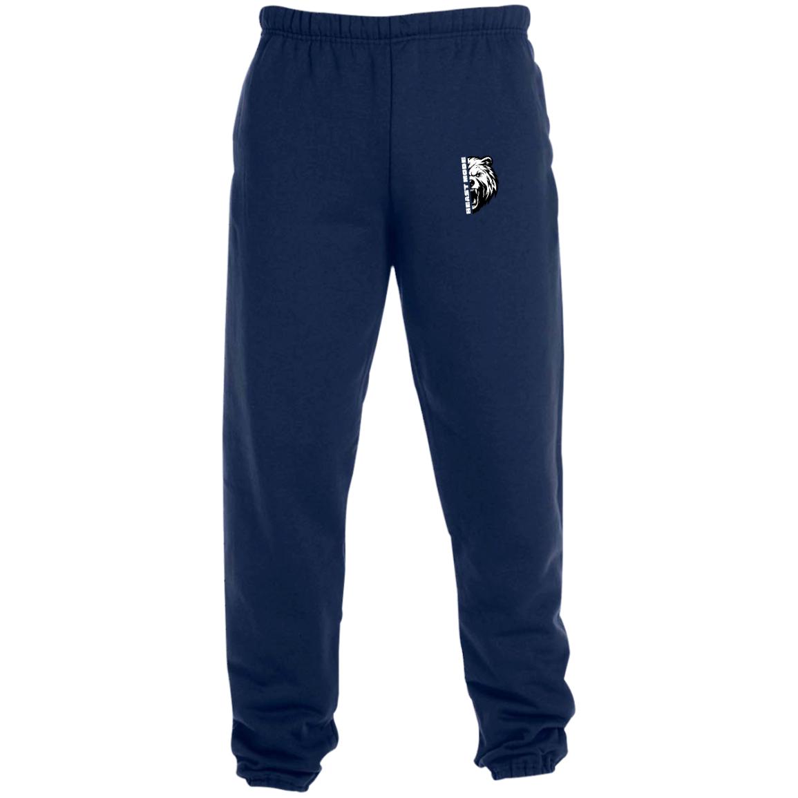 Gym Animal - Beast Mode Grizzly Bear - Sweatpants with Pockets