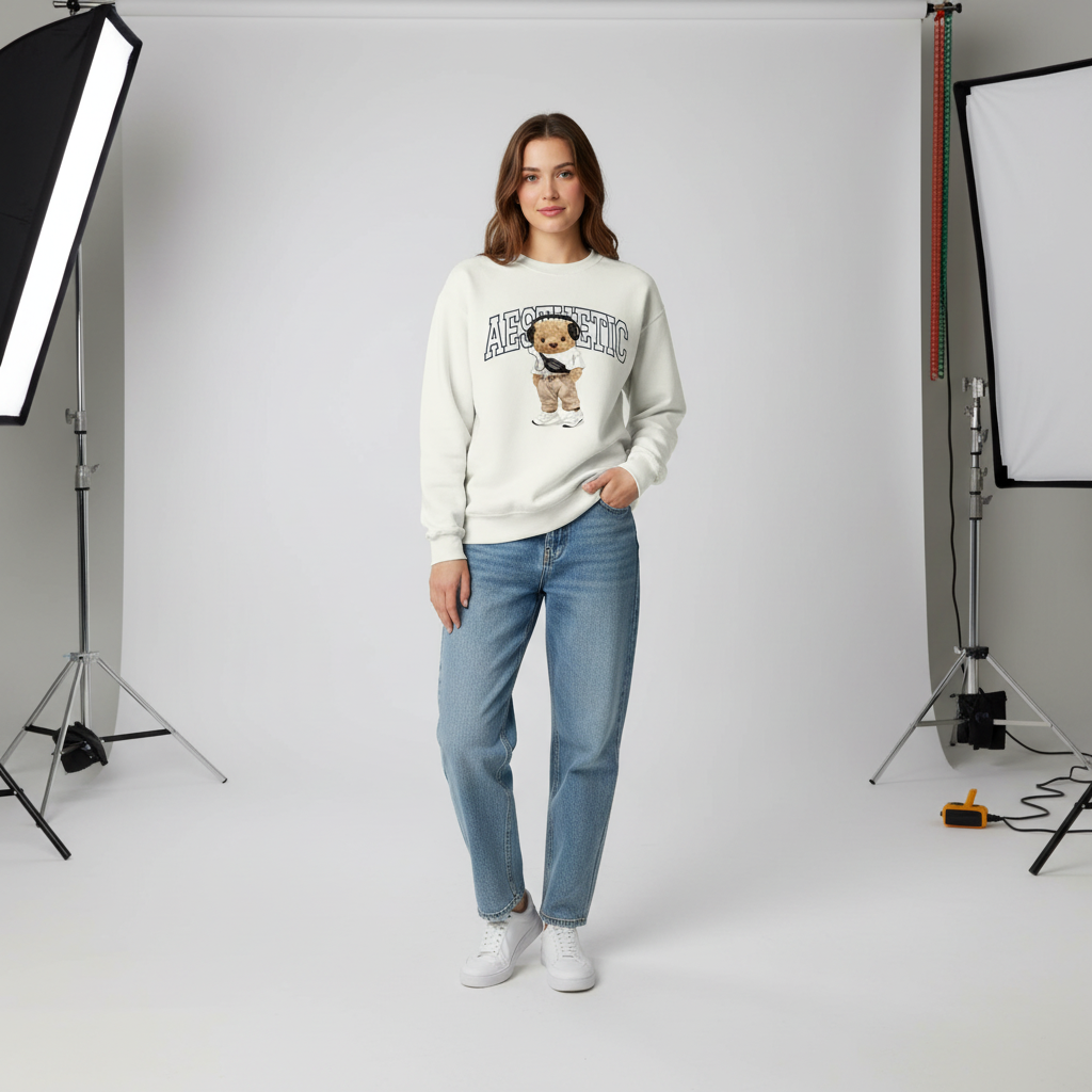 Aesthetic Bear Sweatshirt