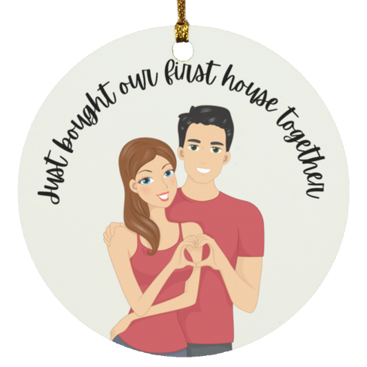 Couples First House Ornament