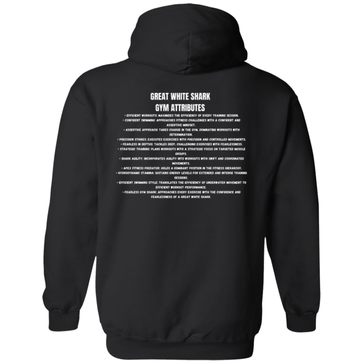 Gym Animal Beast Mode Shark Pullover Hoodie