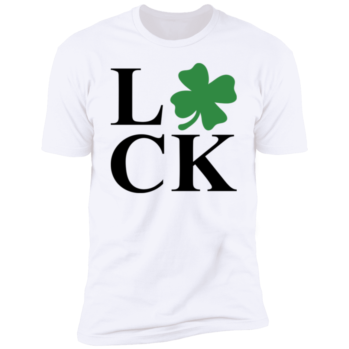 Luck Shamrock St. Patricks Day Premium Short Sleeve T-Shirt