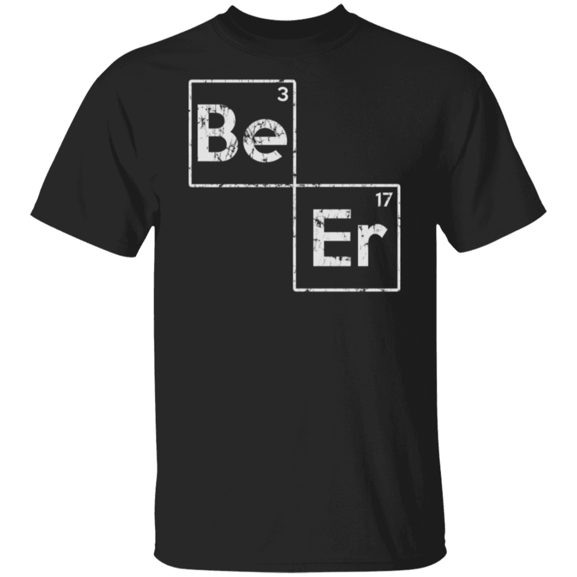 Periodic Table Inspired Funny Beer T-Shirt