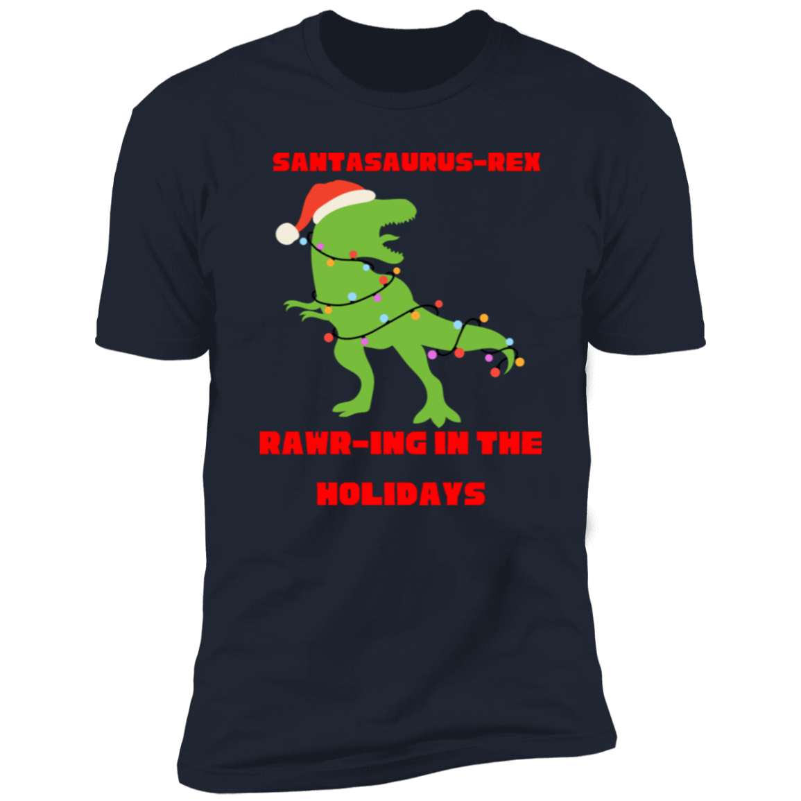 Santasaurus-Rex T-Shirt
