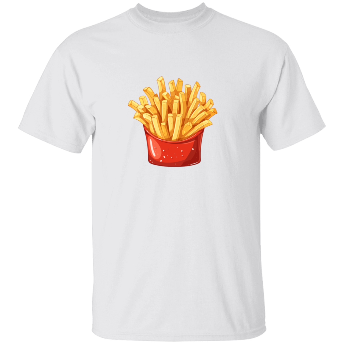 Couples Matching Valentines Hamburger & Fries T-Shirt