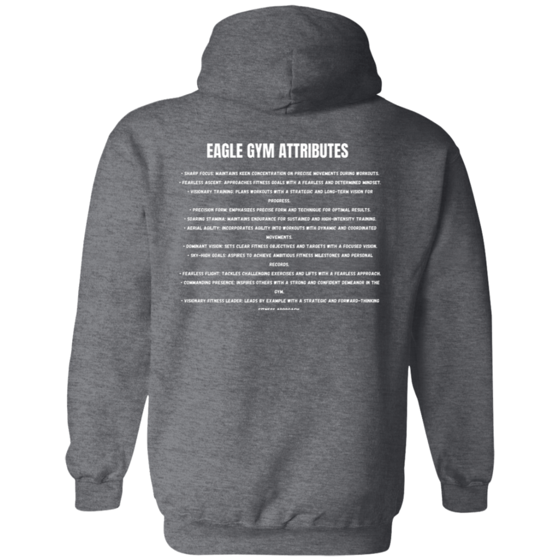 Gym Animal Beast Mode Eagle Pullover Hoodie