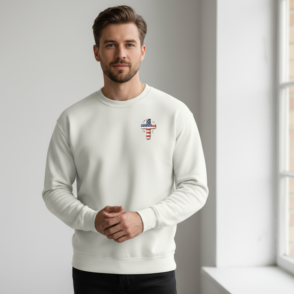 Stars & Stripes Jesus Christ Sweatshirt