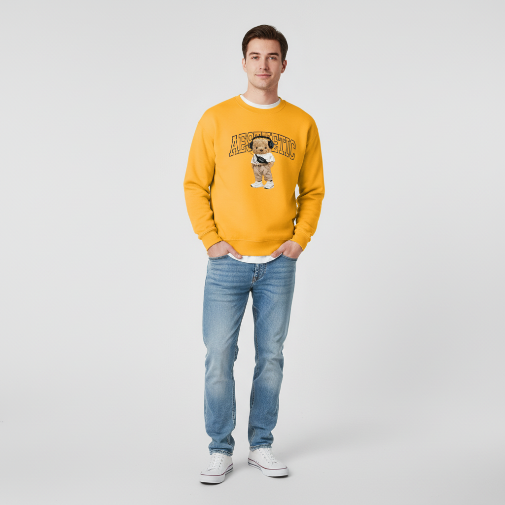 Aesthetic Bear Sweatshirt