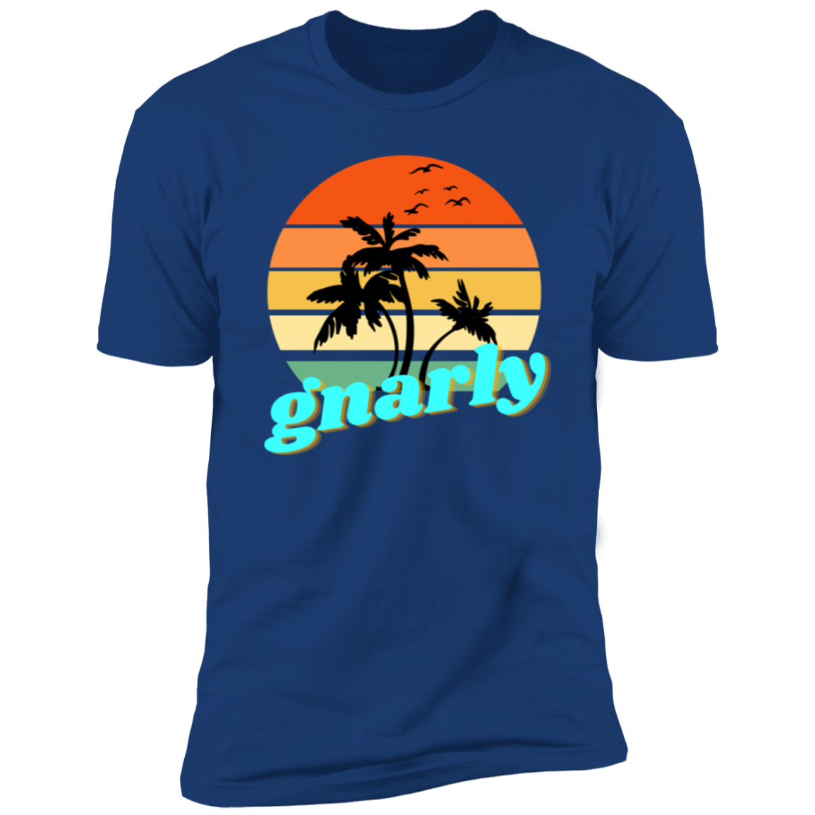 Gnarly Retro Colors Shirt