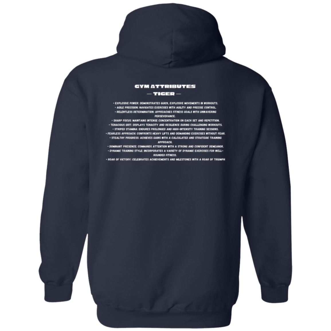 Gym Animal - Beast Mode Tiger Pullover Hoodie