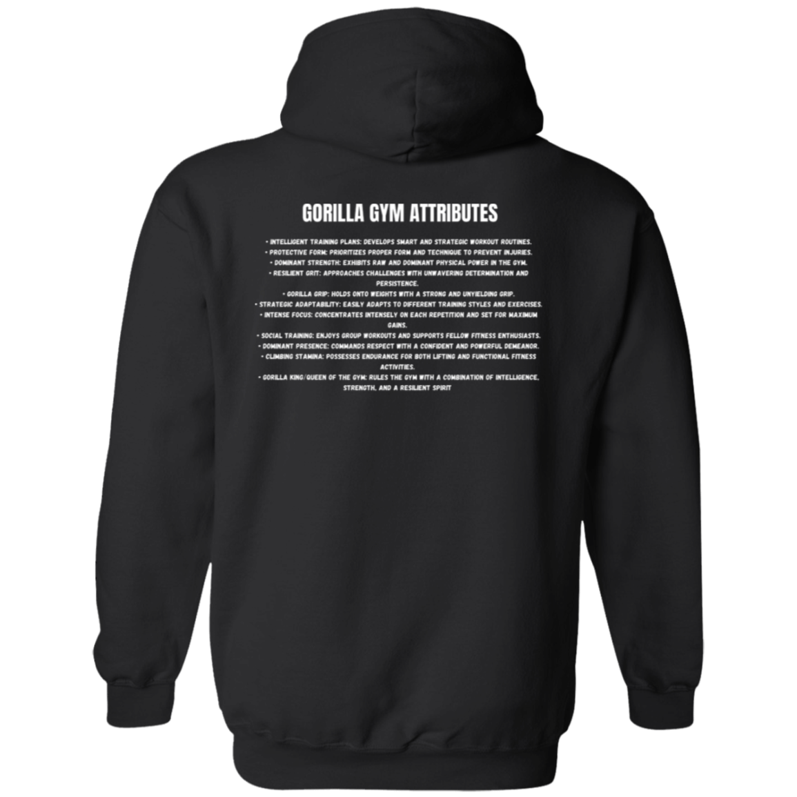 Gym Animal - Beast Mode Gorilla Pullover Hoodie