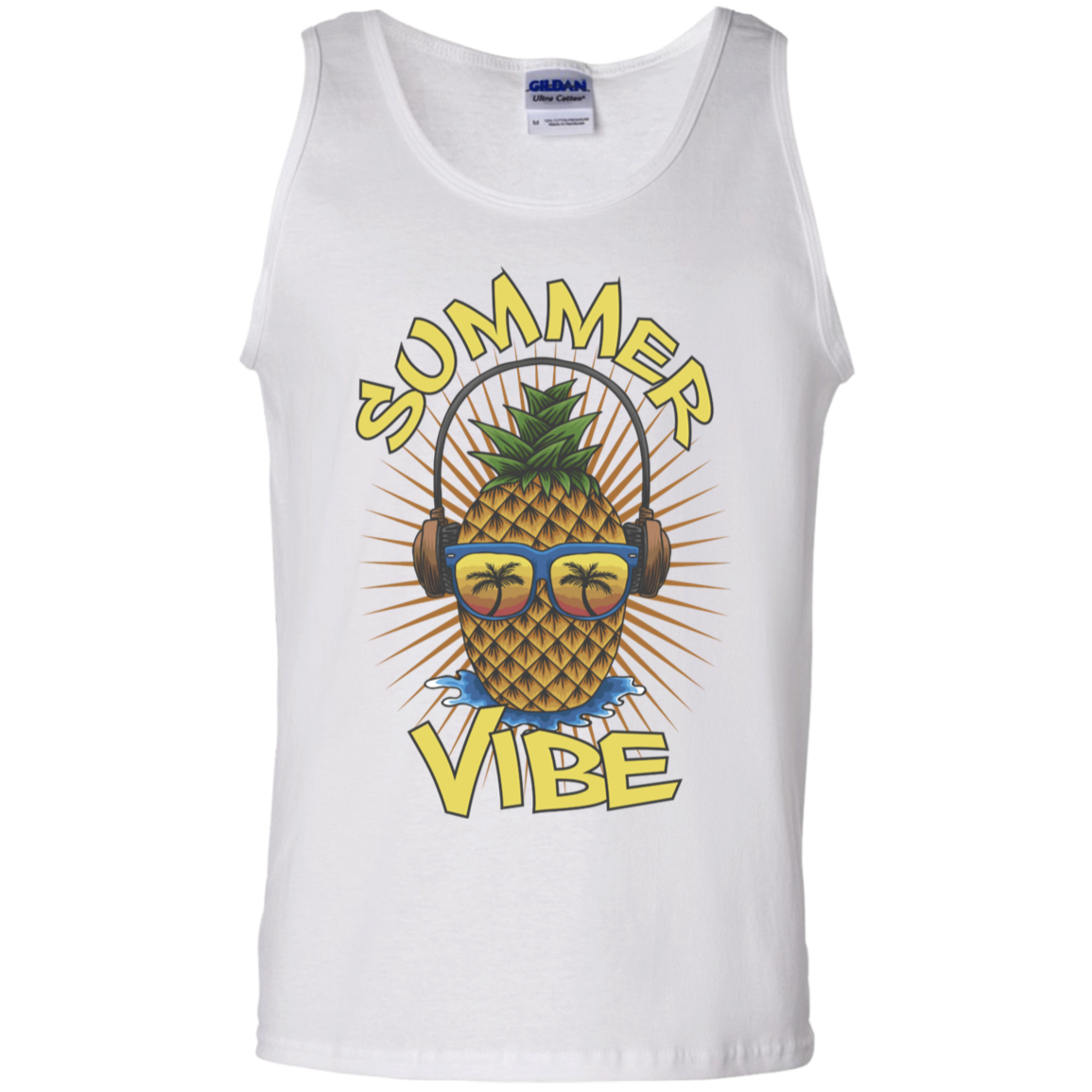 Summer Vibe 100% Cotton Tank Top