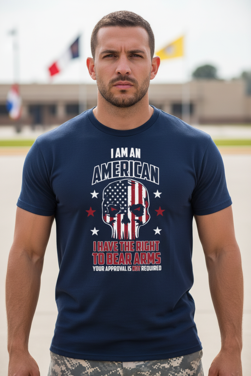 Right To Bear Arms: American Pride, Personal Liberty T-Shirt