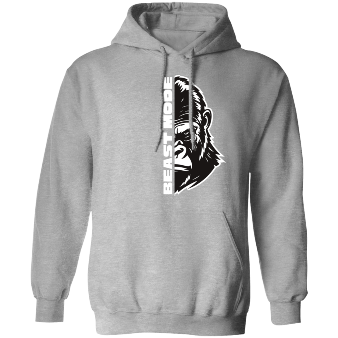 Gym Animal - Beast Mode Gorilla Pullover Hoodie