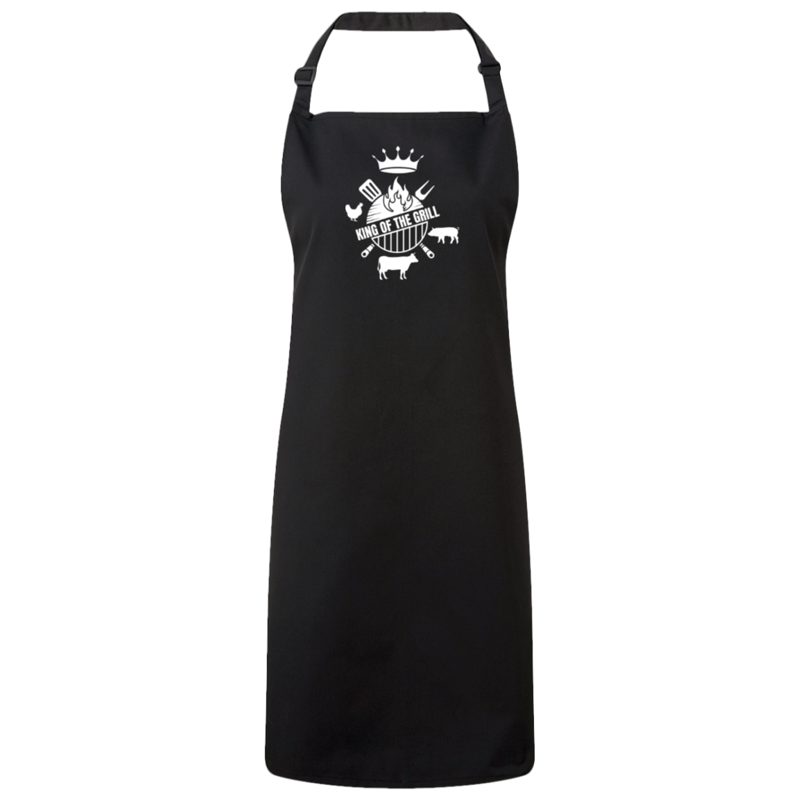 King of the Grill Apron Black