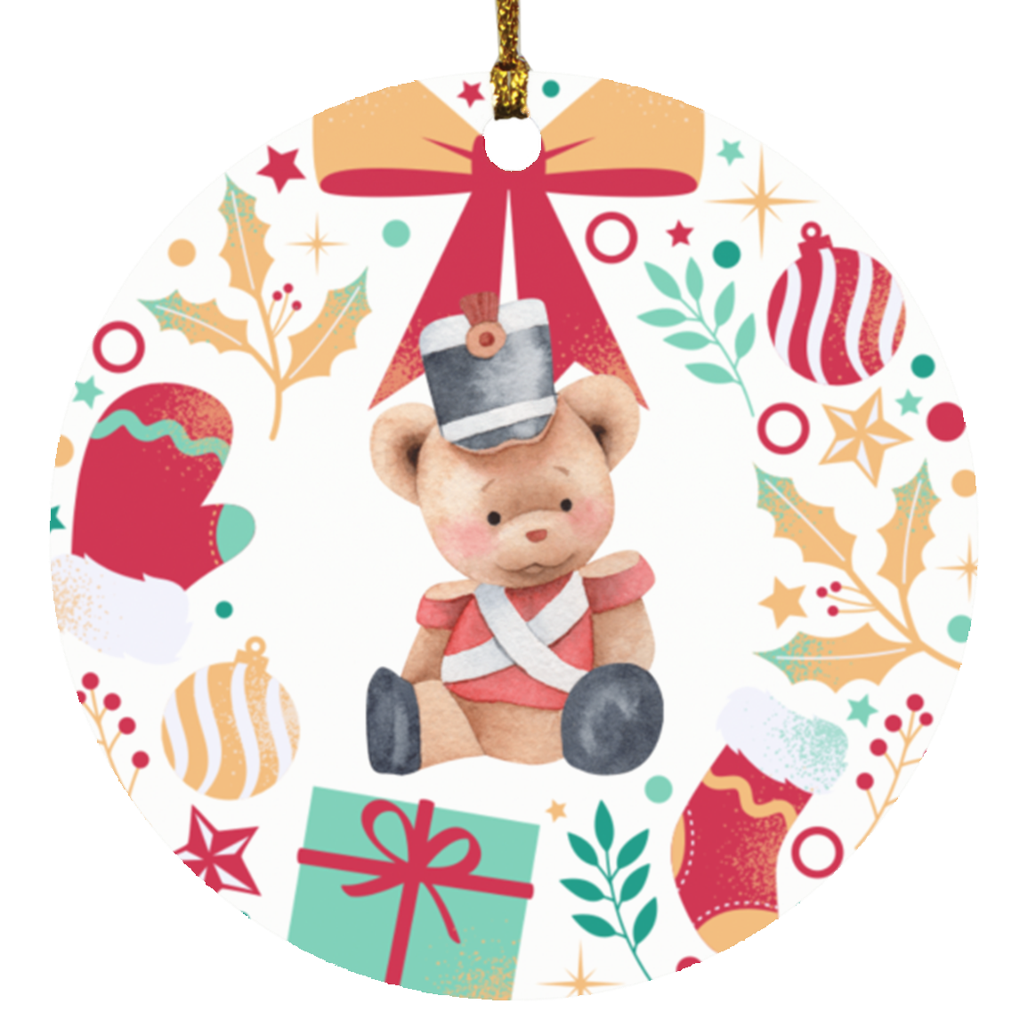Little Bear Christmas Ornament