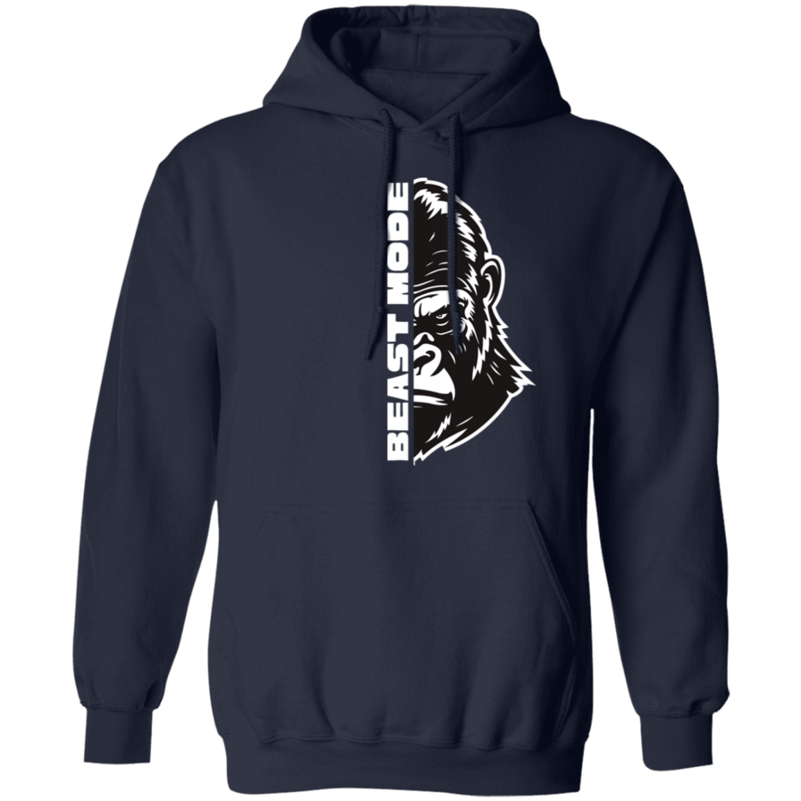 Gym Animal - Beast Mode Gorilla Pullover Hoodie