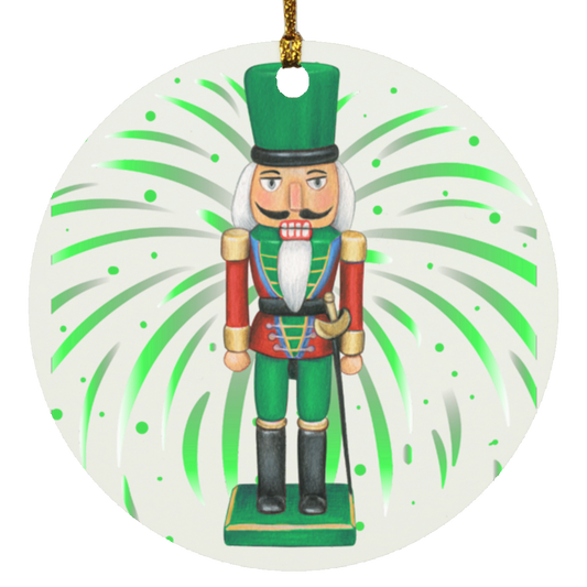 Nut Cracker Green Soldier