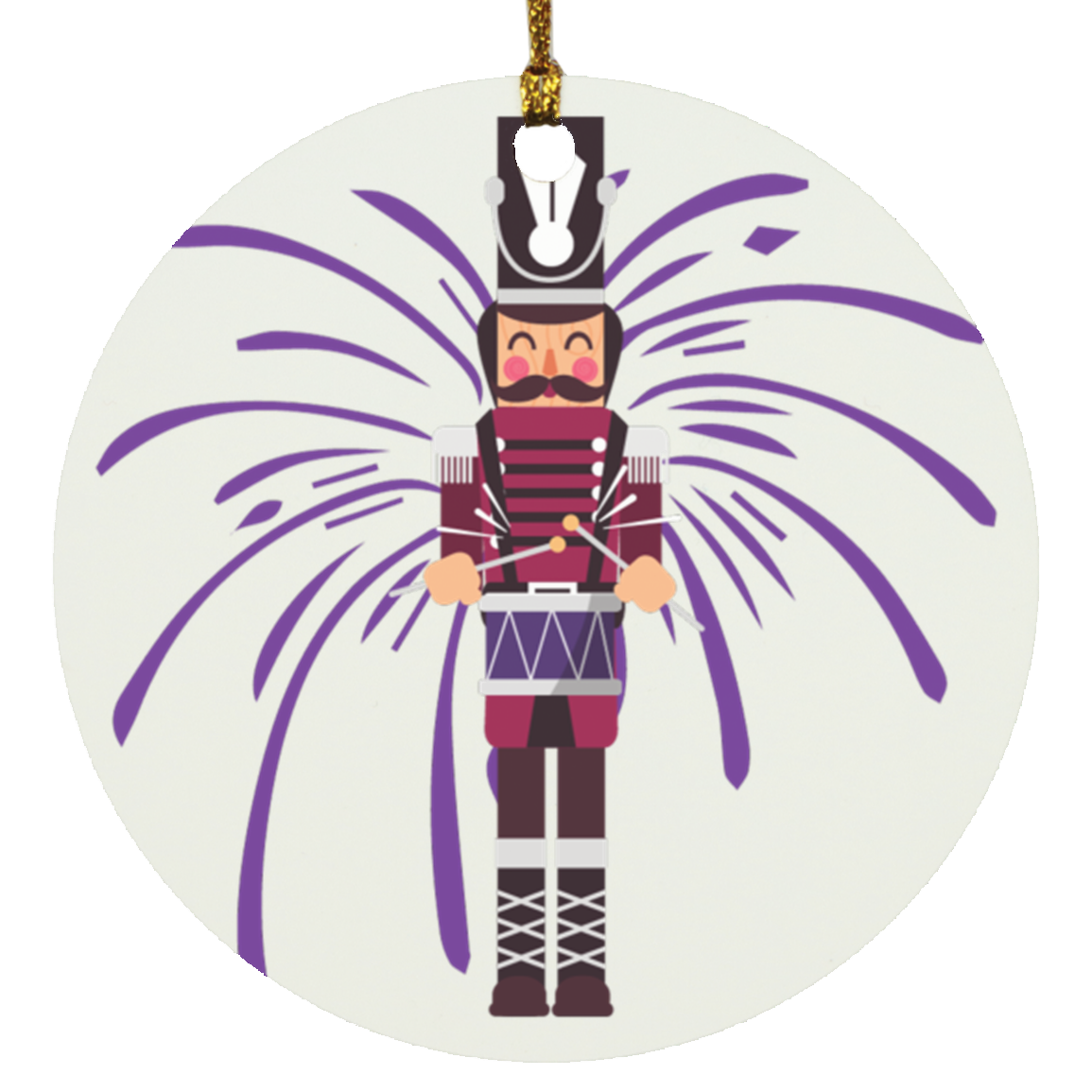 Nut Cracker 7 Maroon Drummer