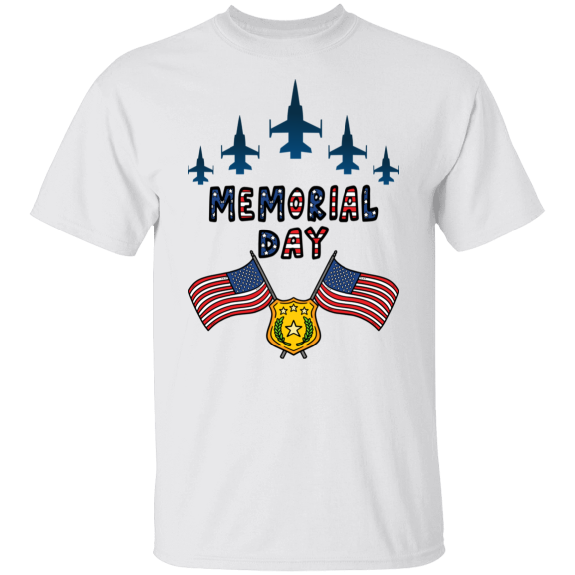 Skyward Tribute Memorial Day Squadron T-Shirt