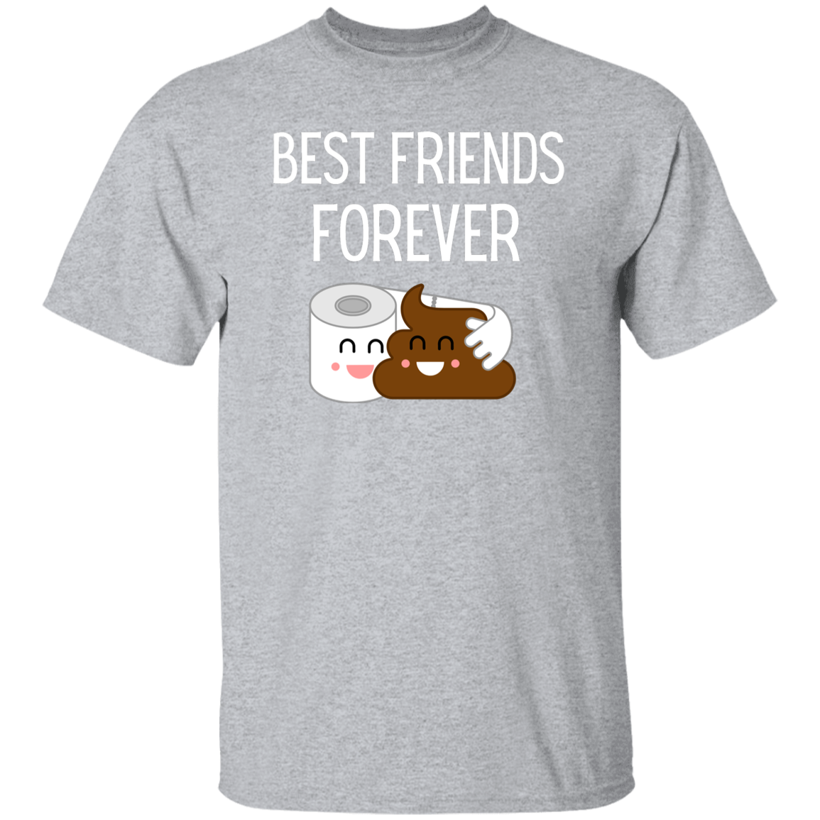 Poo-rific Pals Best Friends Forever Funny T-Shirt