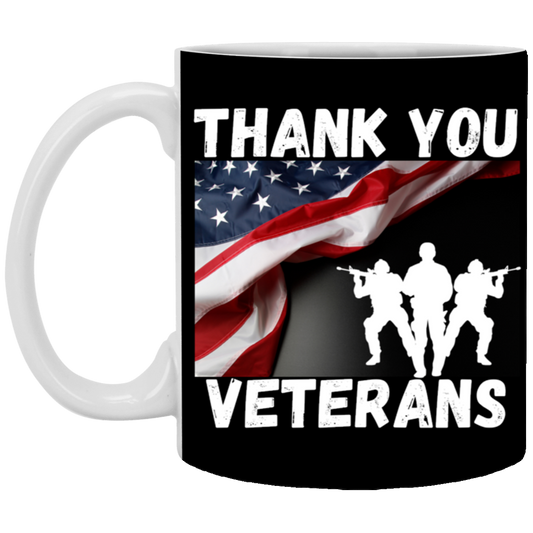 Thank You Veterans Mug