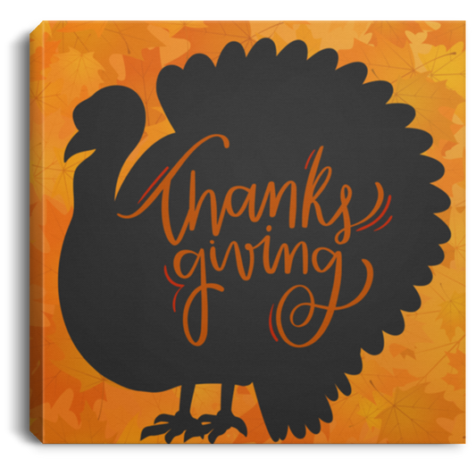 Turkey Silhouette Thanksgiving Wall Art