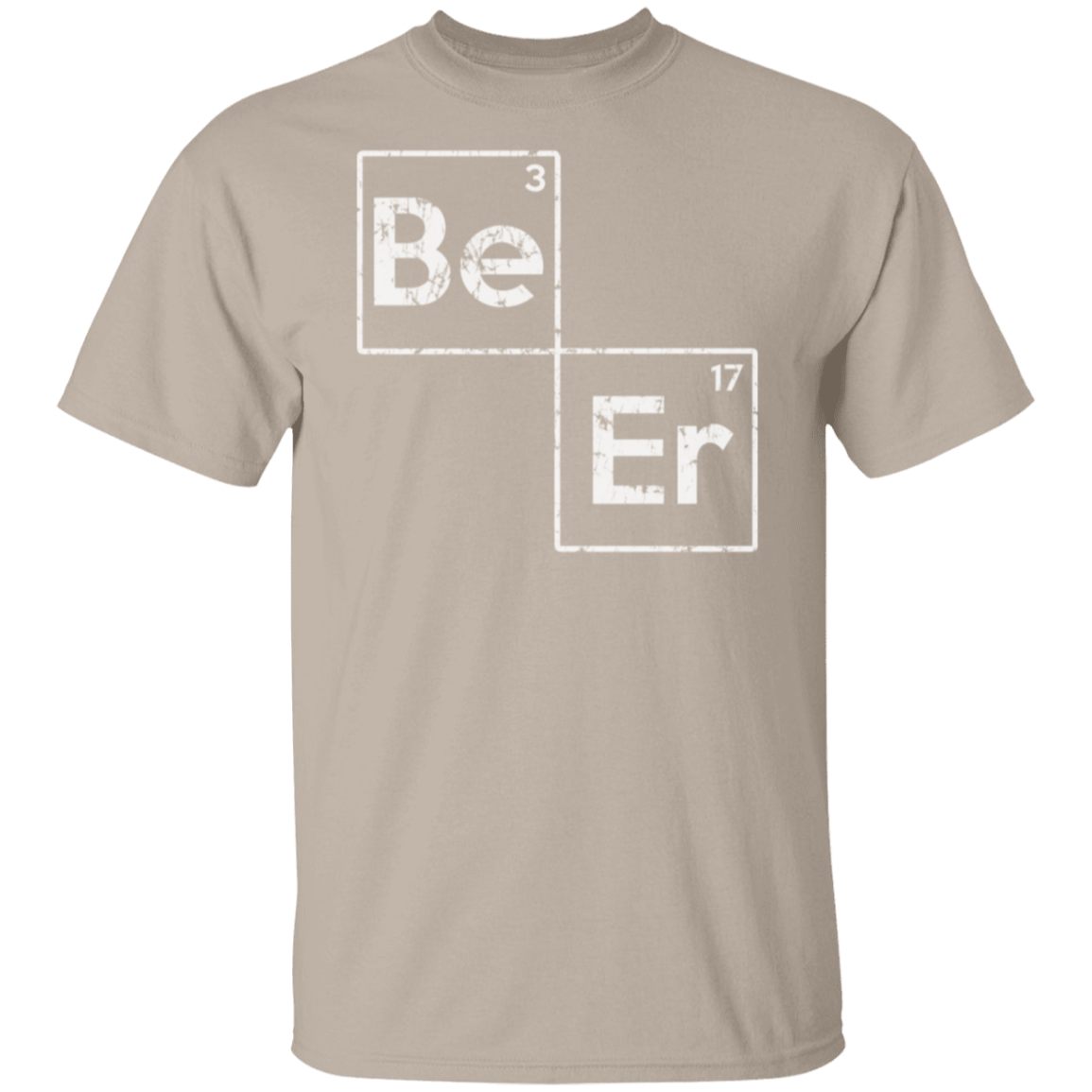 Periodic Table Inspired Funny Beer T-Shirt
