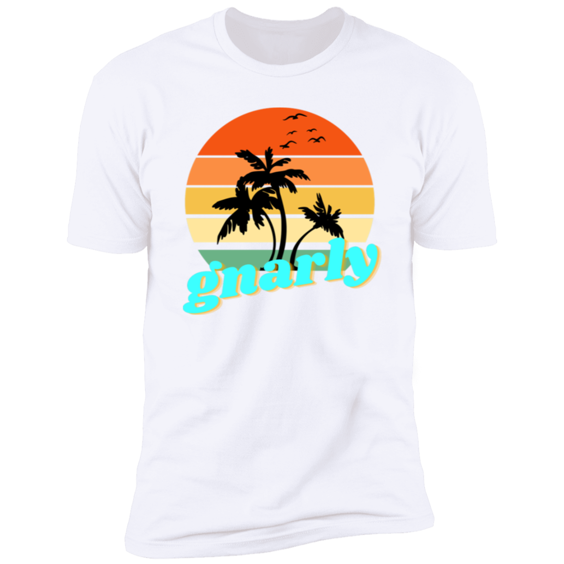 Gnarly Retro Colors Shirt