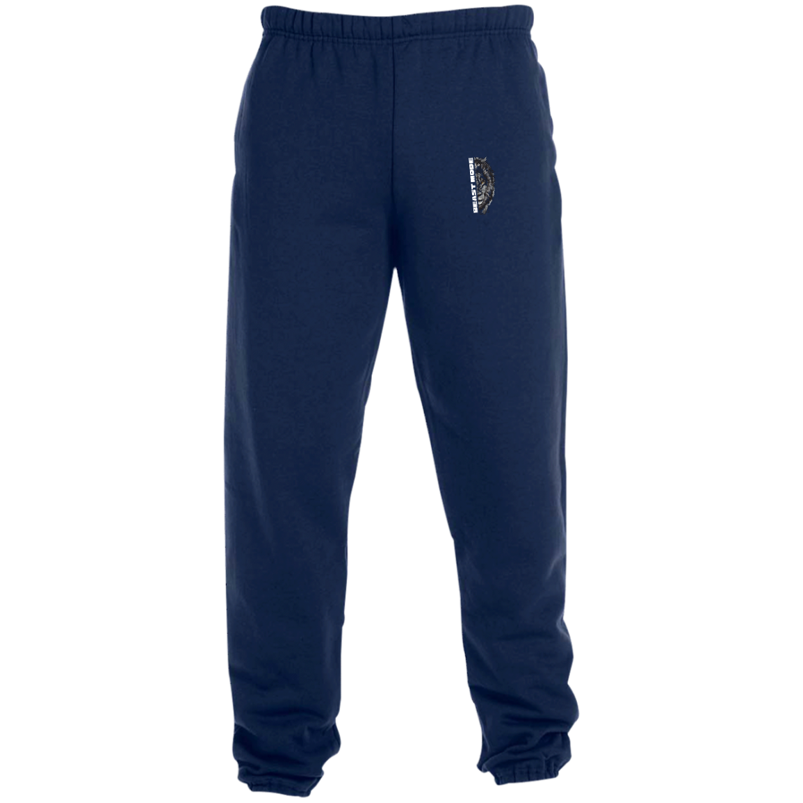 Gym Animal Beast Mode Lion Sweatpants with Pockets